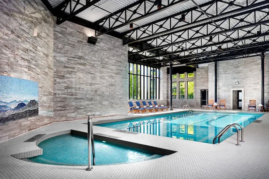 Pool at the fairmont empress